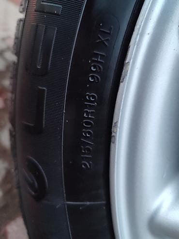 ravon 4: Куйма Дисктер R 16 Mercedes-Benz, Комплект, тешиктери - 5, Колдонулган — 3