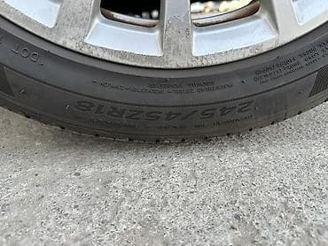 колеса летние: Шины 245 / 45 / R 18, Лето, Б/у, Комплект, Корея, LAUFENN — 8