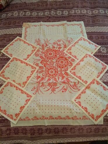 полотенца ссср: Продаю. Набор сувенирных салфеток. СССР. 7предметов. Разм., бол — 2