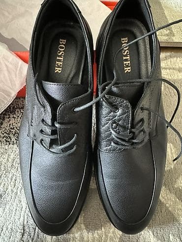 ботинки 45: Мужские туфли, 45, Новый, цвет - Черный — 2