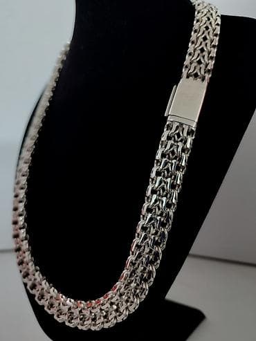 цепочки для лп: Комплект "Император"💎 Серебро 925 проба Цепь 148 грамм Длина 58 см — 5
