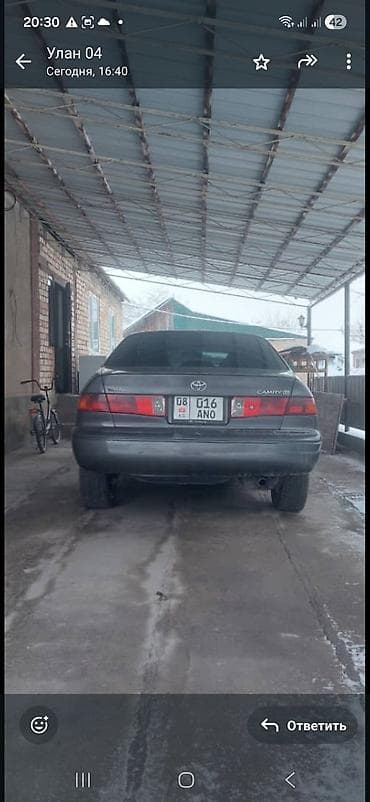 авто kia: Toyota Camry: 2000 г., Автомат, Бензин, Седан — 2