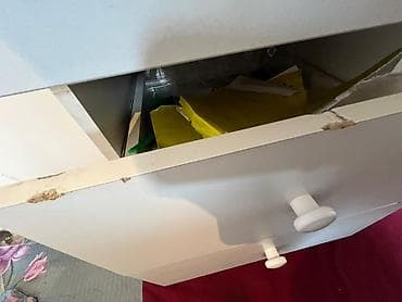 Үй жана бакча: Детская кроватка с рисунком Винни-Пуха - Материал: МДФ/дерево, каркас — 3