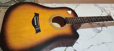 Ковролин: Акустическая гитара с вырезом (тип корпуса Dreadnought Cutaway), 6 — 5