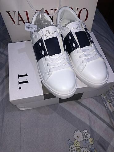 Кроссовки и спортивная обувь: Мужские кроссовки, 40, Valentino Garavani, Новый, цвет - Белый — 1