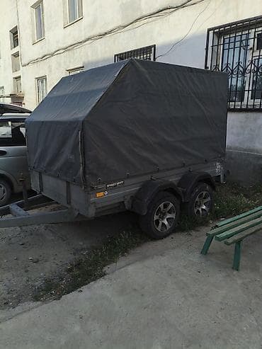 Прицеп, Тентованный