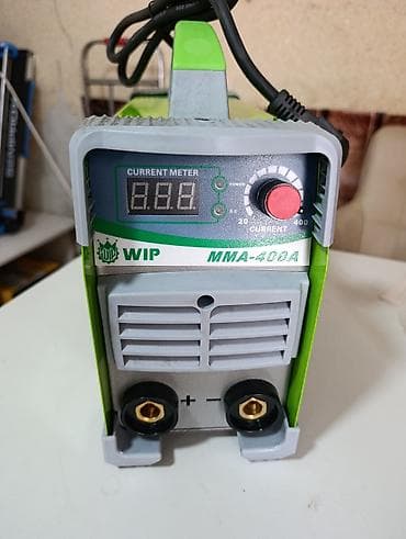 Инструменты: Сварочный инвертор WIP MMA-400A + комплект аксессуаров. Есть блютуз — 1