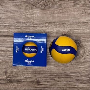 волейболный красовки: Волейбольный мяч Mikasa V300W • Профессиональный волейбольный мяч — 1