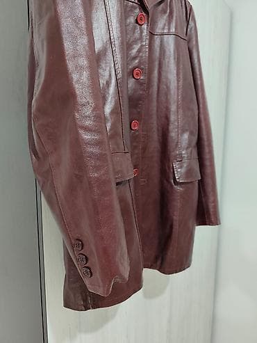max mara: Мужской плащ, M, Massimo Dutti, Новый, цвет - Красный, Самовывоз — 4