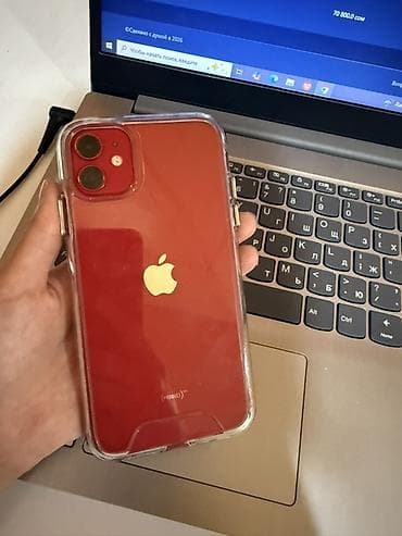 красный iphone: IPhone 11, Б/у, 64 ГБ, Красный, Чехол — 2