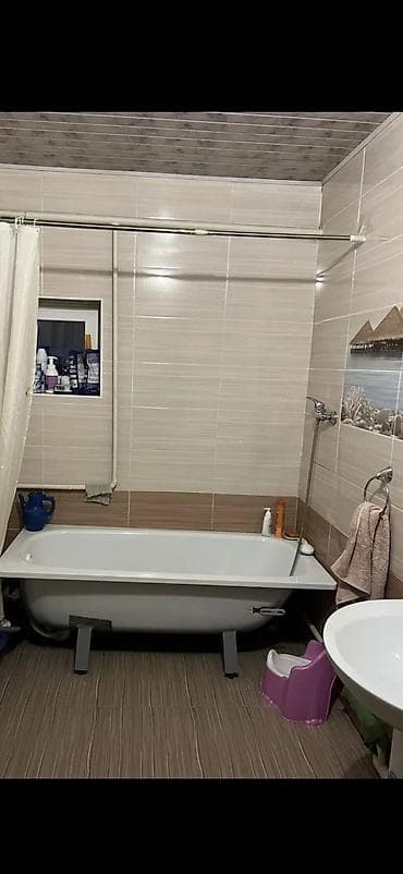 аренда дом балыкчы: 65 м², 3 комнаты, Забор, огорожен — 1