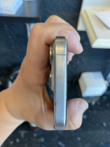 озу для пк: IPhone 15 Pro, Б/у, 128 ГБ, Серебристый, 88 % — 4
