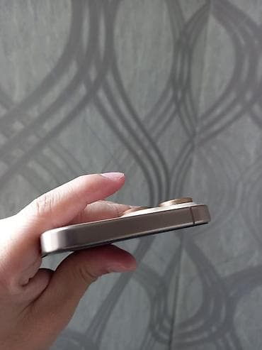 iphone se3: IPhone 16 Pro Max, Б/у, 256 ГБ, Desert Titanium, Коробка, 100 % — 9