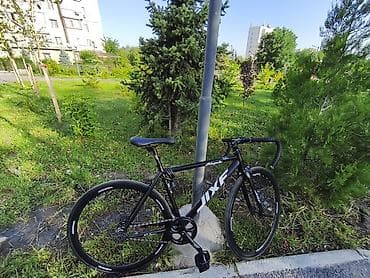 fixed gear: Шоссейный велосипед, Рама M (156 - 178 см), Б/у — 1