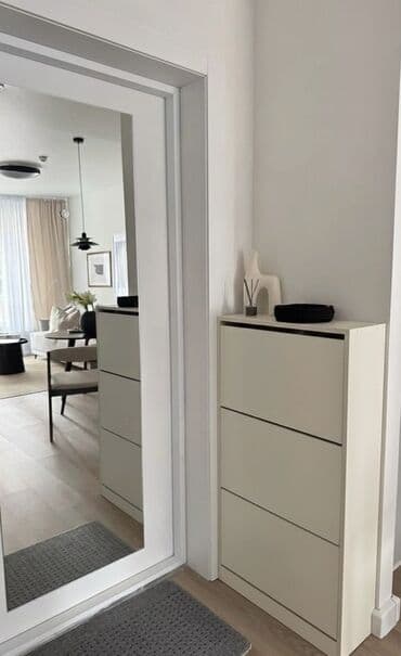 полки для обуви из металла: Тумба и подставка для обуви, Новый, Другой материал, Платная доставка, Самовывоз, цвет - Белый — 1