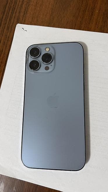 iphone 9: IPhone 13 Pro Max, Б/у, 256 ГБ, Графит, 75 % — 6