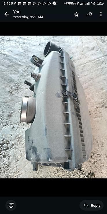 daniel klein: Крышка корпуса фильтра воздушного Subaru Forester rb20. корпус лопнул — 1