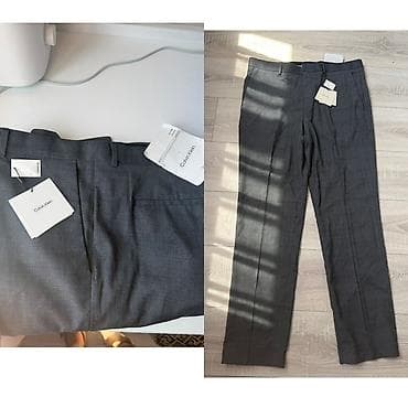 Мужские брюки, L, Calvin Klein, Новый, цвет - Серый — 1