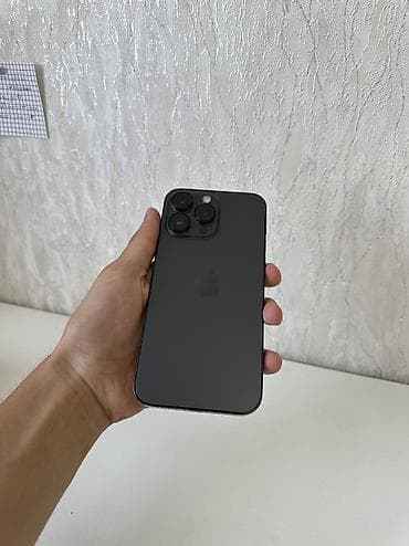 акб: IPhone 14 Pro Max, Б/у, 256 ГБ, Черный, 88 % — 3