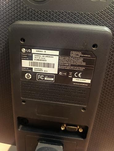 монитор для селфи: Монитор LG 20M35A-B (модель 20M35A) - Диагональ: 19.5" - Разрешение — 3