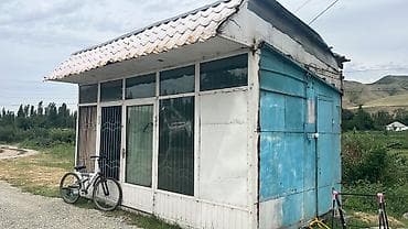 Металлический торговый павильон/киоск. - Каркас и стены из