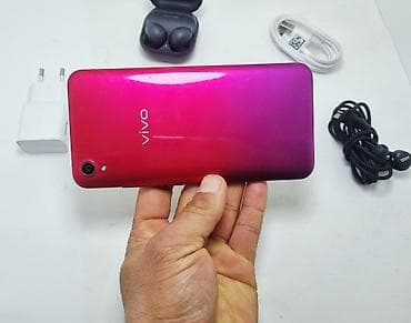 samsung a54: Vivo V17 Neo, Б/у, 128 ГБ, цвет - Красный, 1 SIM, 2 SIM, eSIM — 6