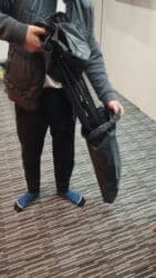 Диваны: Походный складной стул, Железо, цвет - Черный — 2