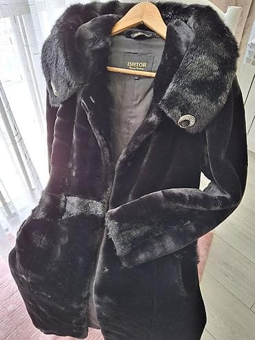 баа: Шуба, Узун модель, Кытай, Капюшону бар, L — 6