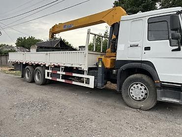 Кран-манипулятор на шасси HOWO SINOTRUK 8x4 Основные характеристики — 3