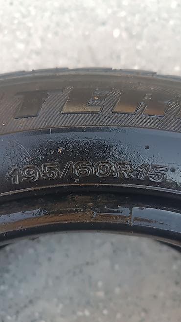Шины 195 / 60 / R 15, Всесезонная, Б/у, Пара, Легковые, FIRESTONE — 3