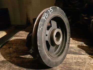 съемник для подшипников: Nissan Pathfinder YD25 Шкив коленвала, Ниссан Патфайндер Шкив — 1