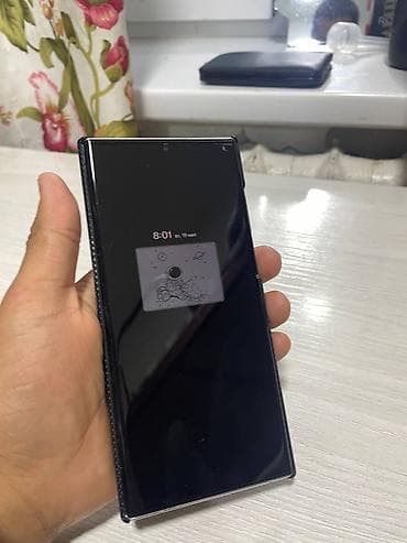 Samsung Galaxy S22 Ultra, Колдонулган, 256 ГБ, түсү - Күмүш