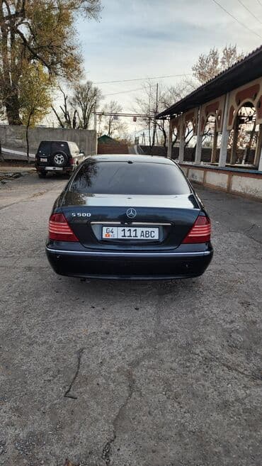 авто в рассрочку в бишкеке без первоначального взноса: Mercedes-Benz S-Class: 1999 г., 3.2 л, Автомат, Газ, Седан — 6