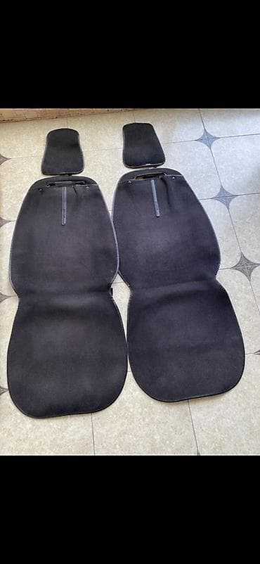 Чехлы Велюровые, цвет - Черный, Toyota, Б/у — 1