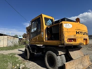 Транспорт: Экскаватор, Hyundai, 2007 г., Дөңгөлөктүү — 4