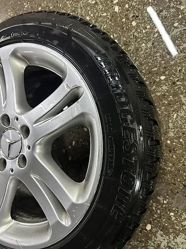 r 16: Колеса в сборе 215 / 55 / R 17, Зимняя шипованная, Б/у, Комплект, Легковые, Литые, отверстий - 5 — 3