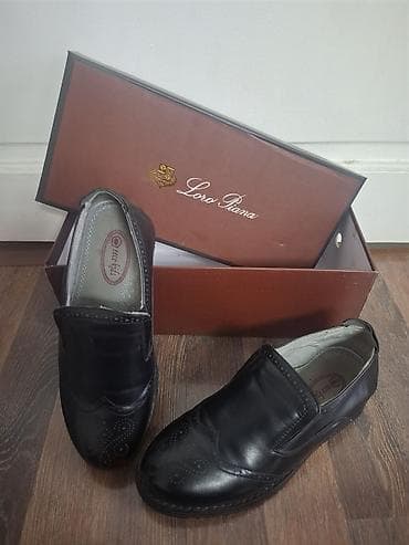 обувь мужские: Мужские туфли, 35, 35.5, 36, Новый, цвет - Черный, Самовывоз — 1