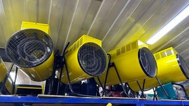 пушка жылыткыч: Жылуулук пушкасы Электрдик — 3