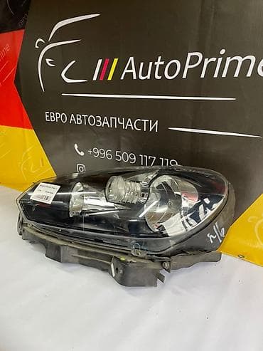 Передняя левая фара Volkswagen 2008 г., Б/у, Оригинал, Германия