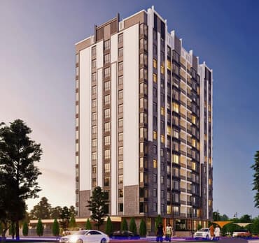 квартира на сутки недорого: 1 комната, 50 м², 14 этаж, ПСО (под самоотделку) — 1