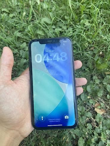 6: IPhone 11, Б/у, 128 ГБ, Черный, 72 % — 2