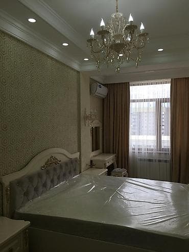 сдаю квартиру район бишкек парк: 1 комната, 76 м², Дизайнерский ремонт — 6