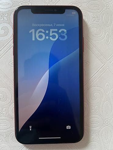 tab s2: IPhone Xr, Б/у, 64 ГБ, Красный, Чехол, 75 % — 3