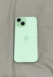 бу 11 айфон: IPhone 15, Колдонулган, 128 ГБ, Matte Midnight Green, Каптама, Куту, 87 % — 1