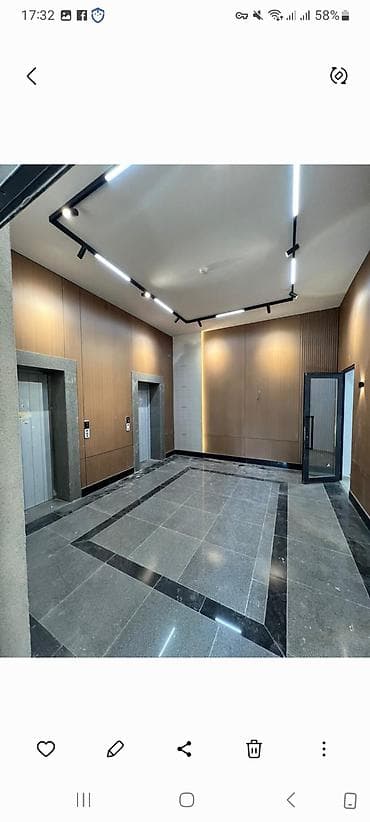 куплю квартиру в кара балте: 1 комната, 62 м², Элитка, 2 этаж, Готовая ПСО (под самоотделку) — 2