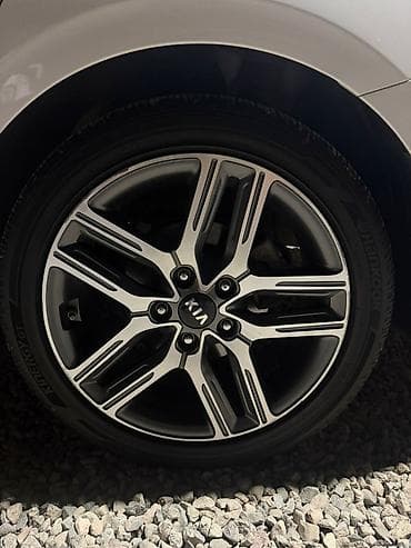Литые диски Kia с шинами Hankook Kinergy GT обмен с доплатой мне. - — 1