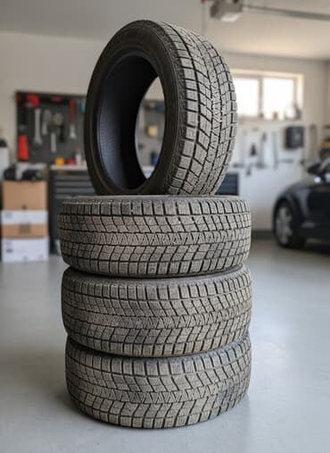 купить диски r16 4x114.3: Шины 215 / 55 / R 17, Зима, Б/у, Комплект, Легковые, Китай, Kapsen — 1