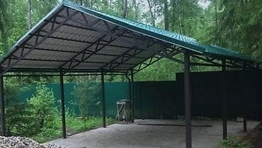 носилки строительные: Сделаем навеси ферма сварочные работ Металлические навесы для — 2