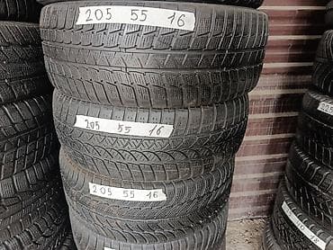 16 c: Шины 205/55 R16 - Размер: 205/55 R16 (маркировка указана на каждой — 3