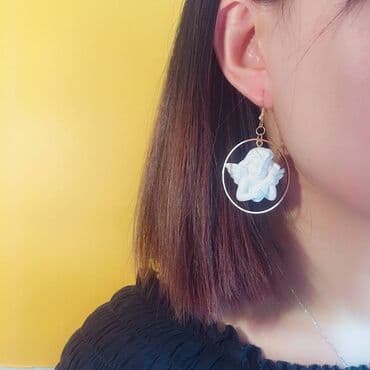 украшение шампанского для свадьбы: Серьги Подвески «Ангелы Купидоны» – нежность и романтика Оригинальные — 3